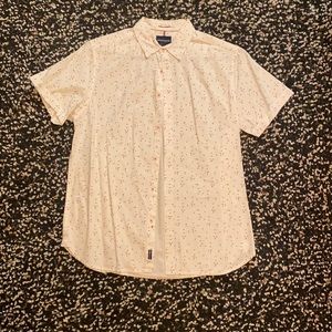 Denim & Flower Button Up